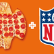 Image for article titled Little Caesars and the NFL together, as they know what their customers want